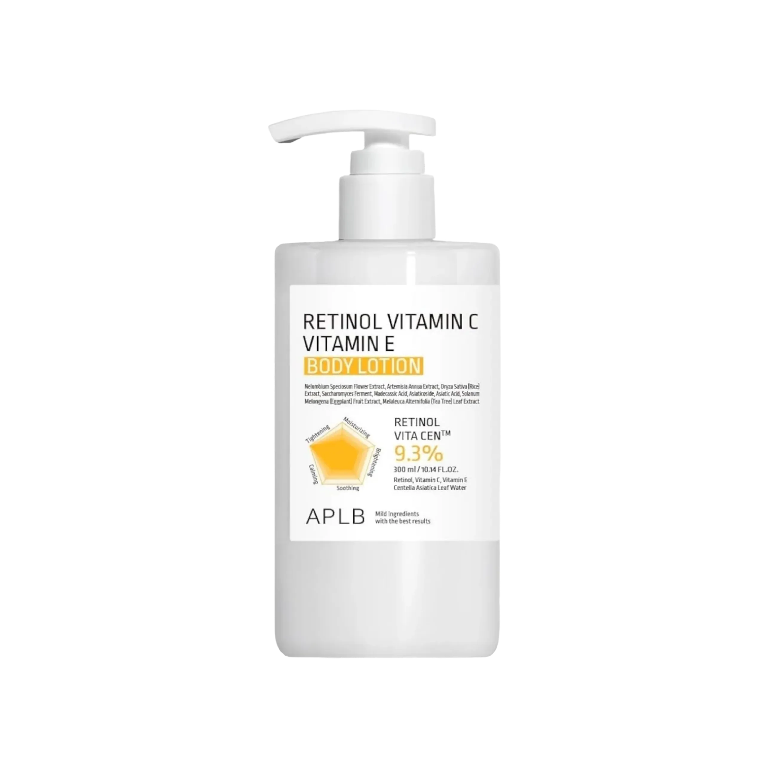 APLB Retinol Vitamin C Vitamin E Body Lotion 300ml