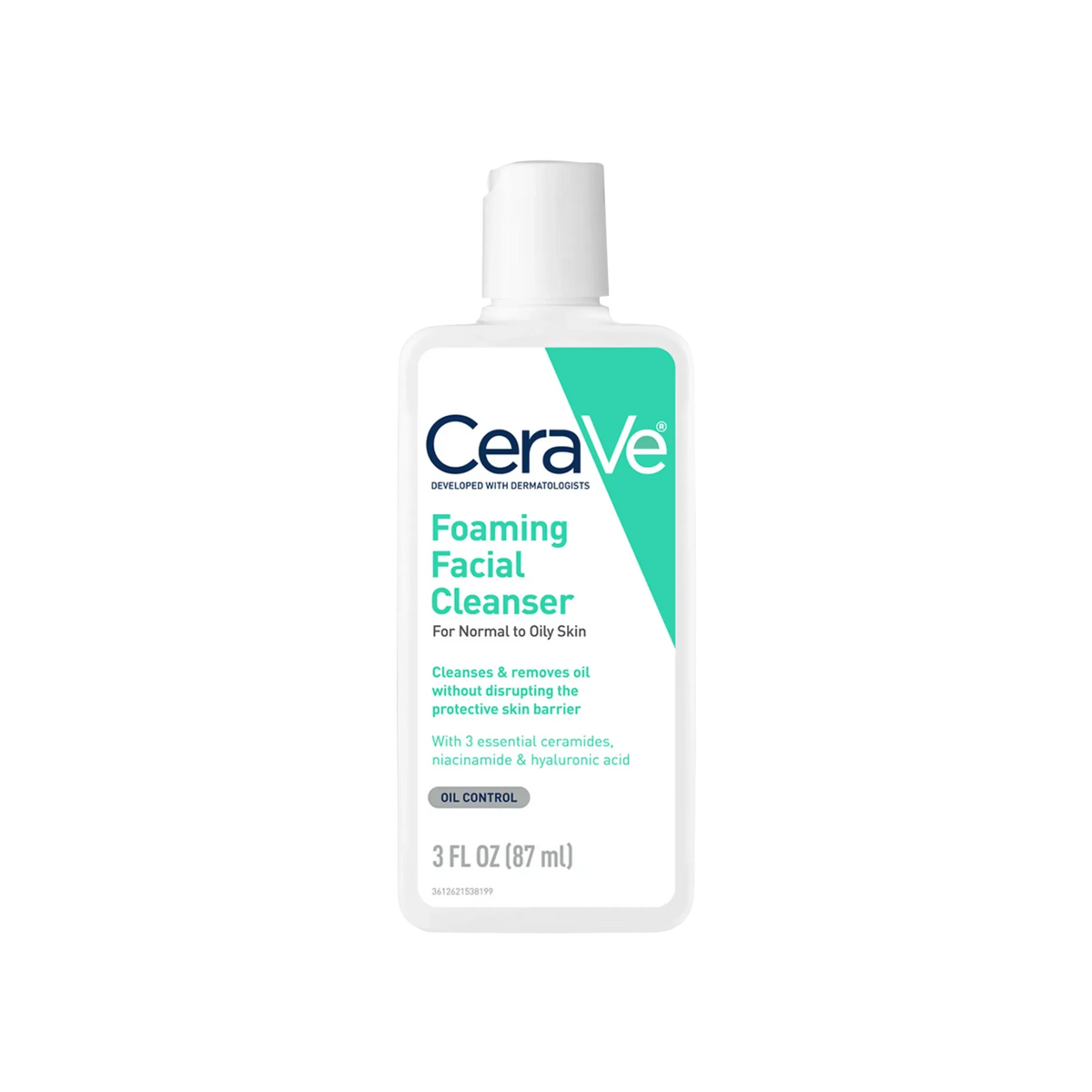 CeraVe Foaming Facial Cleanser For Normal to Oily (USA) 87ml