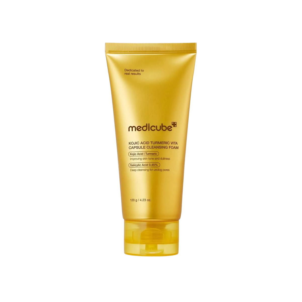 Medicube Kojic Acid Turmeric Vita Capsule Cleansing Foam